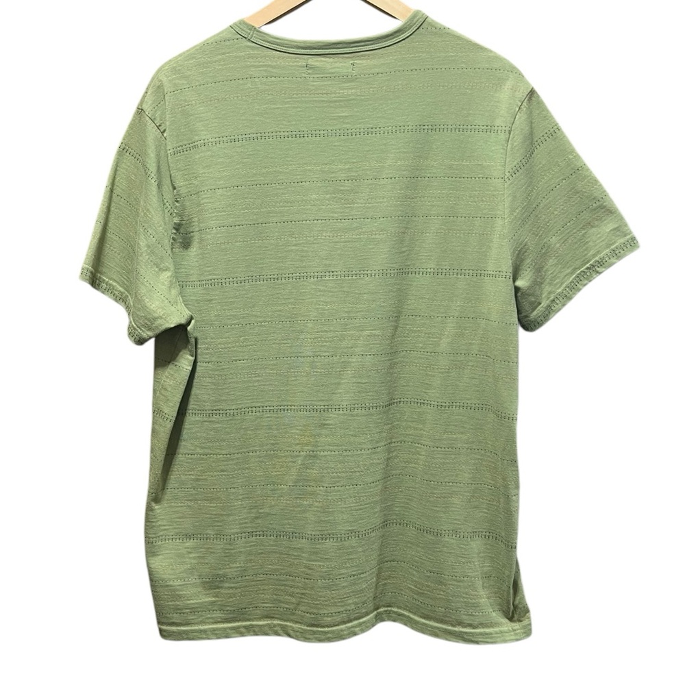 Junk Food Men's Green Striped Shor Sleeve Tee Shirt Size XL - Picture 10 of 13